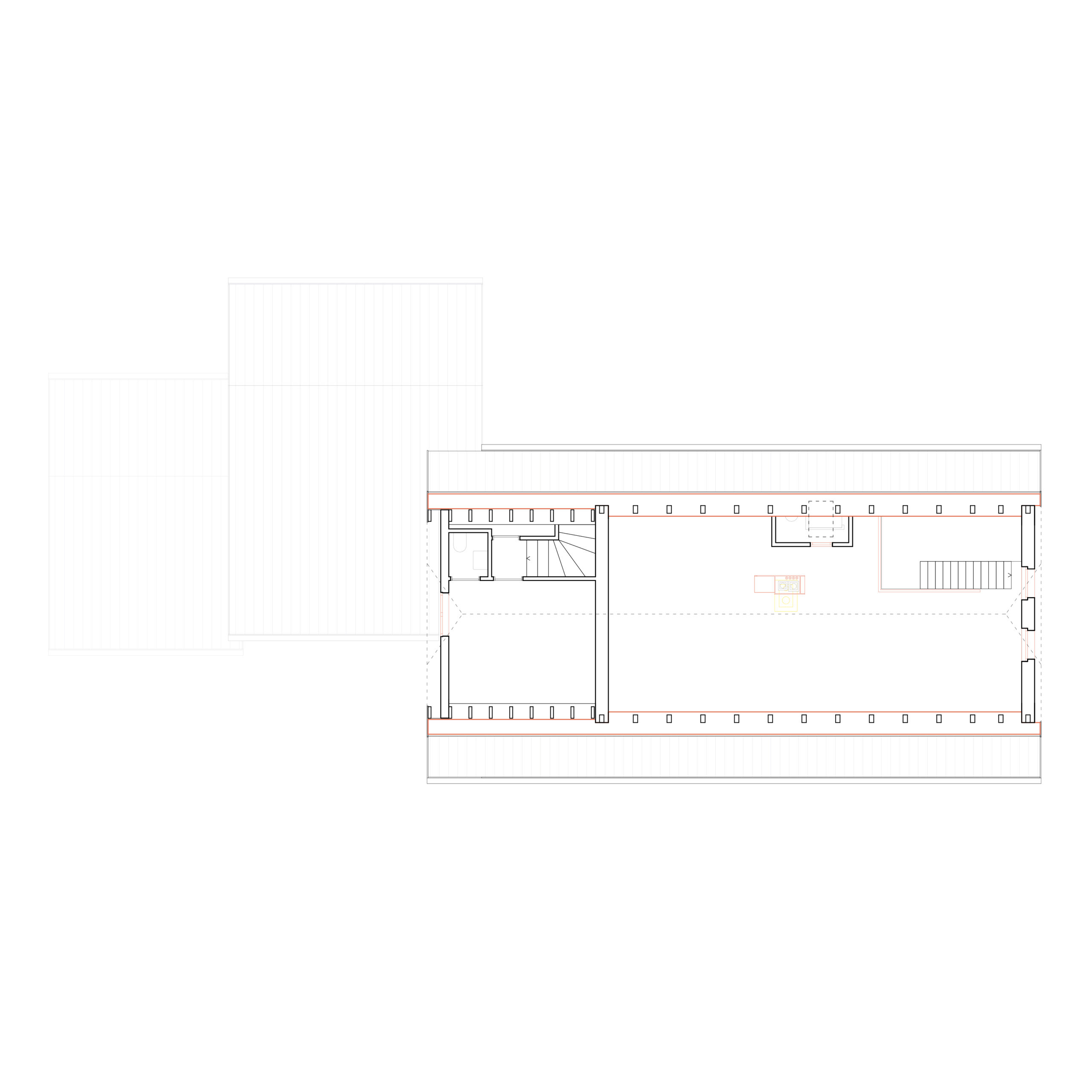 1_100 Plan Galetas et Chambre ouest